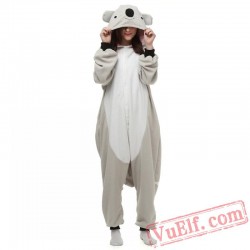 Adult Koala Kigurumi Onesie Pajamas Animal Costumes