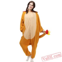 Charmander Onesie Pajamas Animal Kigurumi Pajamas