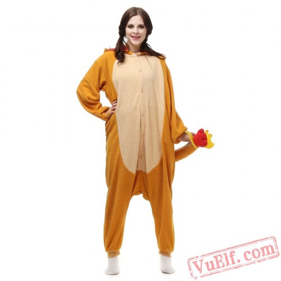 Charmander Onesie Pajamas Animal Kigurumi Pajamas