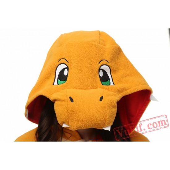 Charmander Onesie Pajamas Animal Kigurumi Pajamas