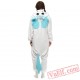 Blue Unicorn Kigurumi Onesies Adult Onesie Costumes