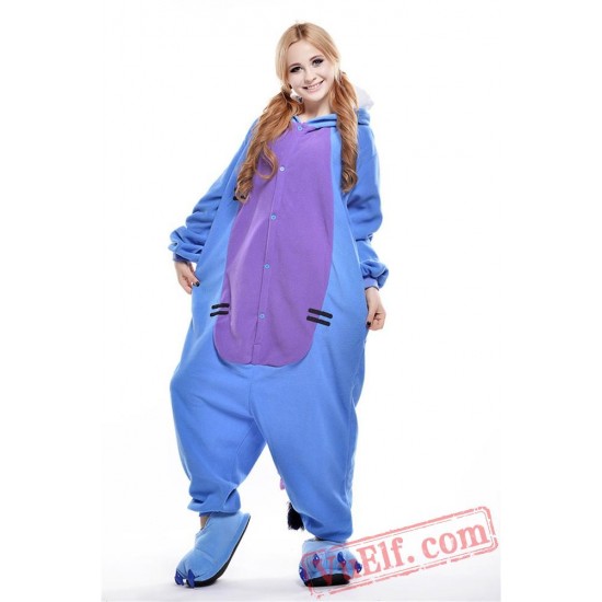 Blue Donkey Onesie Pajamas Cartoon Onesie Costumes