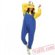 Minions Onesie Pajamas Adult Cartoon Onesie Costumes