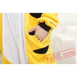 Yellow Tiger Onesie Pajamas Adult Kigurumi Onesies