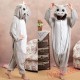 Blue Hippo Onesie Pajamas Adult Animal Kigurumi Costumes