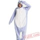 Blue Shark Kigurumi Onesie Pajamas Animal Costumes