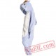 Blue Shark Kigurumi Onesie Pajamas Animal Costumes