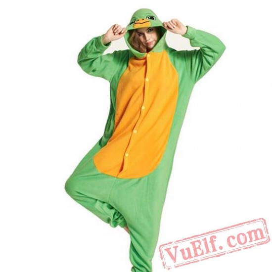 Sea Turtle Kigurumi Pajamas Adult Animal Onesies