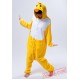 Adult Animal Onesies,Yellow Duck Kigurumi Pajama Costumes