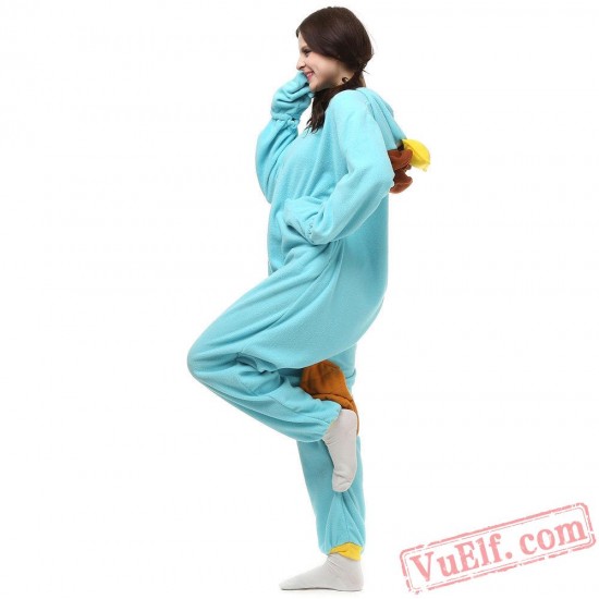 Platypus Onesie Pajamas Animal Kigurumi Costumes