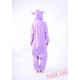Purple Blue Unicorn Kigurumi Onesies,Adult Animal Pajama Costumes