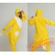 Yellow Fox Kigurumi Onesies Pajamas Costume Adult Animal Onesies