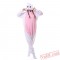 White Purple Rabbit Adult Kigurumi Onesie Pajamas Costume Unisex