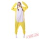 Yellow Chick Kigurumi Onesies Pajamas Costumes Animal Onesies