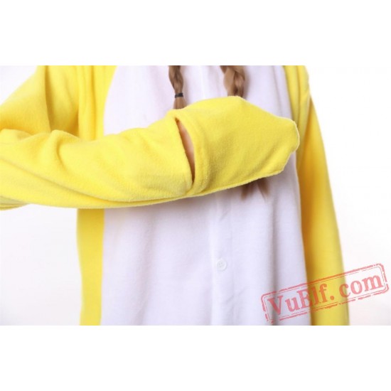 Yellow Chick Kigurumi Onesies Pajamas Costumes Animal Onesies