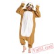 Adult Animal Onesies Pajamas Tree Sloth Costume