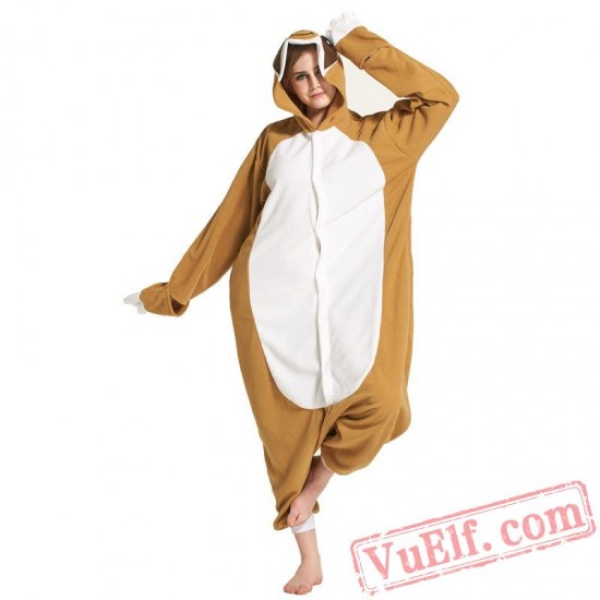 Adult Animal Onesies Pajamas Tree Sloth Costume