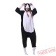 White-Face Black Cat Kigurumi Onesie Pajamas Animal Onesies