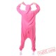 Pink Rabbit Onesie Costume Adult Animal Kigurumi Pajamas