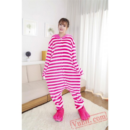 Winter Cheshire Cat Kigurumi Onesies Pajamas Animal Onesies