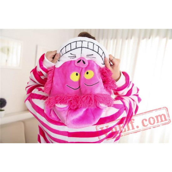 Winter Cheshire Cat Kigurumi Onesies Pajamas Animal Onesies