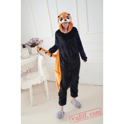 Raccoon Kigurumi Onesie Pajama Costumes Adult Animal Onesies