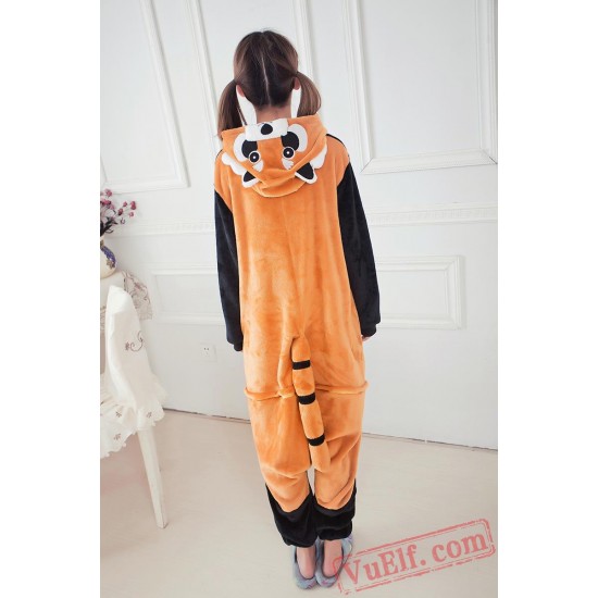 Raccoon Kigurumi Onesie Pajama Costumes Adult Animal Onesies