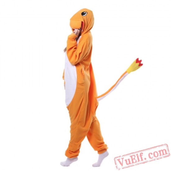 Pokemon Charizard Kigurumi Onesies Pajamas Adult Dragon Costume