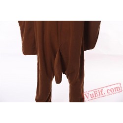 Squirrel Onesie Pajamas,Adult Animal Onesie Pajama Costumes