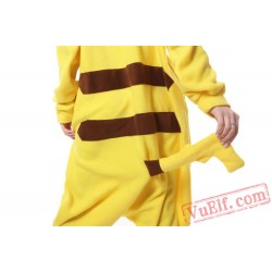 Adult Animal Pikachu Kigurumi Onesies Pajamas Costume