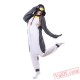 Gray penguin Onesie Unisex Adult Pajamas Costumes 