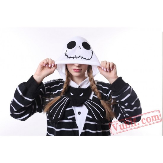 Skeleton Onesies Costume Adult Kigurumi Onesie Pajamas Unisex