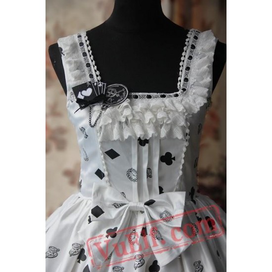 Infanta Chess Board Alice Chest Lolita Dress