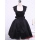 Black Cotton Gothic Lolita Dress