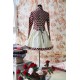 Infanta College Gingham Lace Lolita Dress