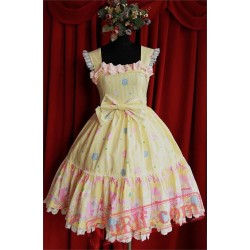 Infanta Dolly House Prints Jumper Lolita Dress