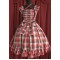 Infanta College Style Gingham Lolita Dress