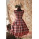 Infanta College Style Gingham Lolita Dress