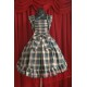 Infanta College Style Gingham Lolita Dress