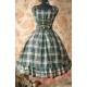 Infanta College Style Gingham Lolita Dress