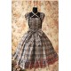 Infanta College Style Gingham Lolita Dress