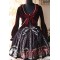 Infanta Frilled Pleuche Velvet Bolero Lolita Dress