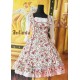 Infanta Pink Rose Flowers Lolita One Piece Dress