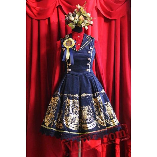 Infanta Power and Throne Lolita Dress