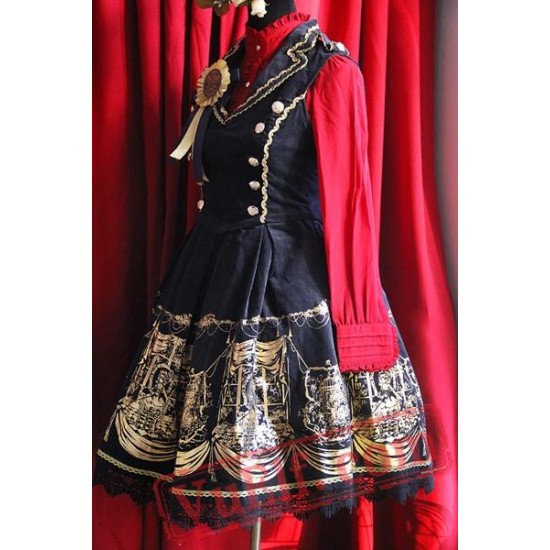 Infanta Power and Throne Lolita Dress