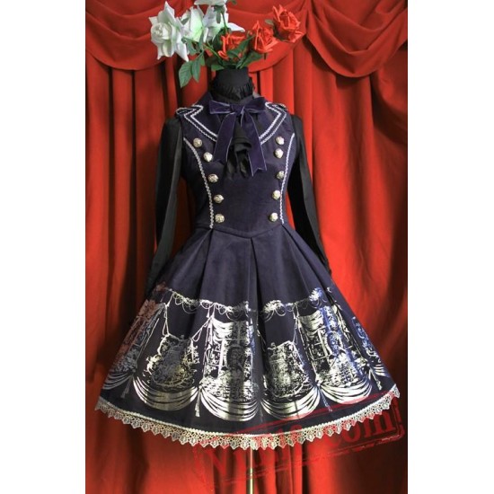 Infanta Power and Throne Lolita Dress