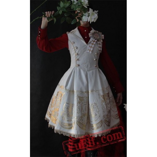 Infanta Power and Throne Lolita Dress