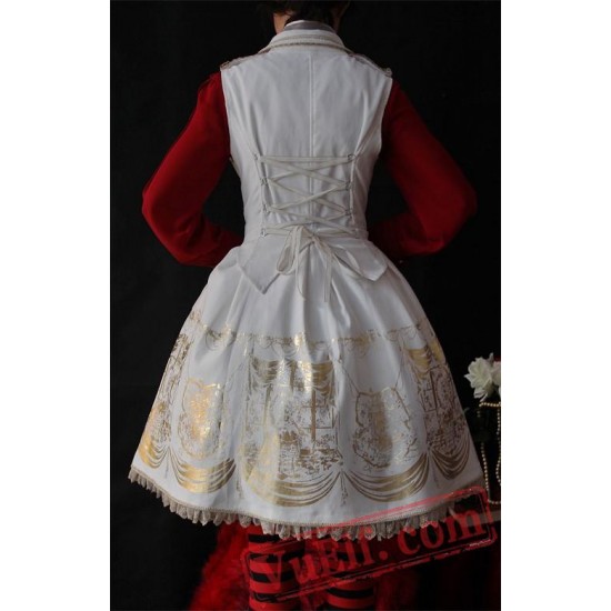 Infanta Power and Throne Lolita Dress