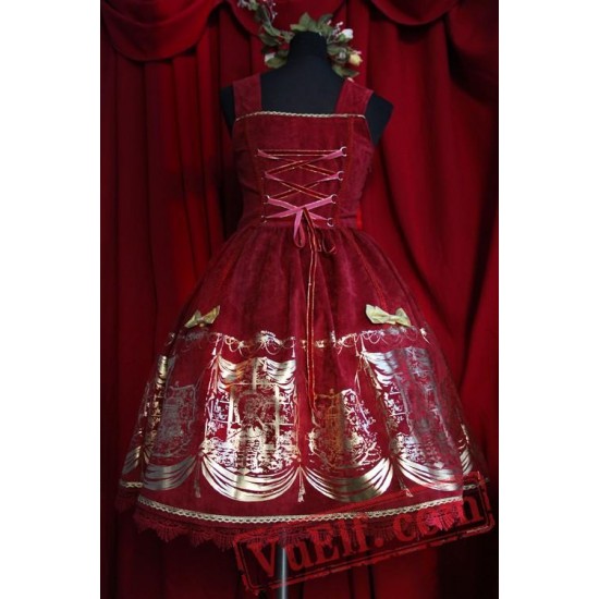 Infanta Power and Throne Lolita Dress