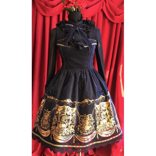 Infanta Power and Throne Lolita Dress